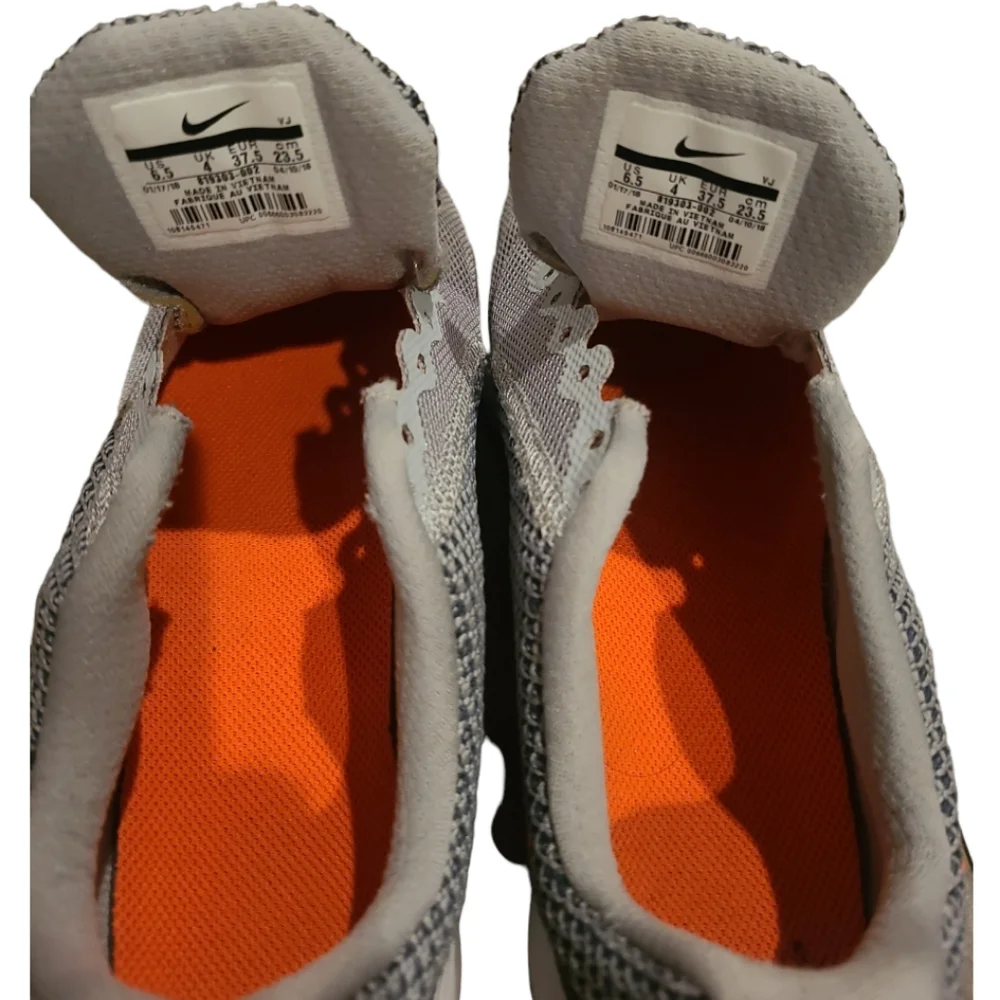 Nike Revolution 3 Running Womens Shoes 819303-002 Wolf Grey Hyper Orange…